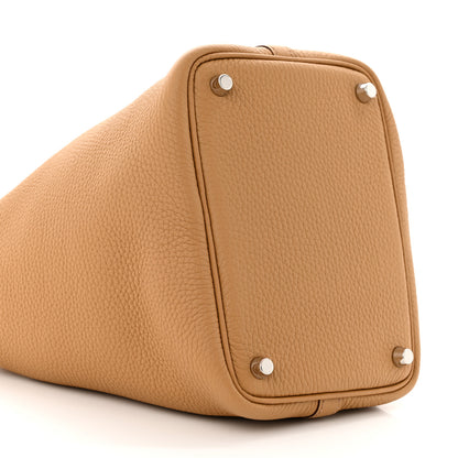Hermes Taurillon Clemence Picotin Lock 18 PM Biscuit 9 of 11