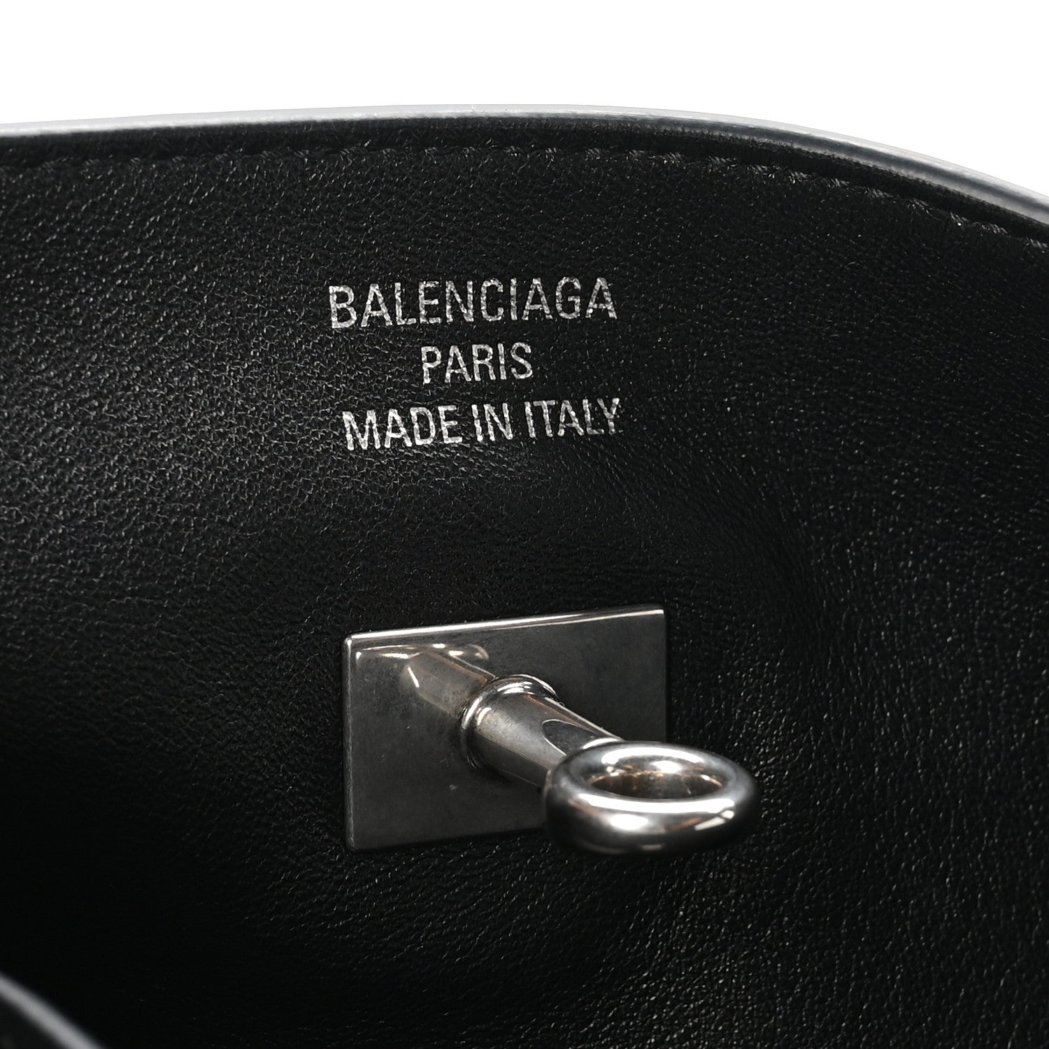 Balenciaga Smooth Calfskin Medium Bel Air Shoulder Bag Black 11 of 17