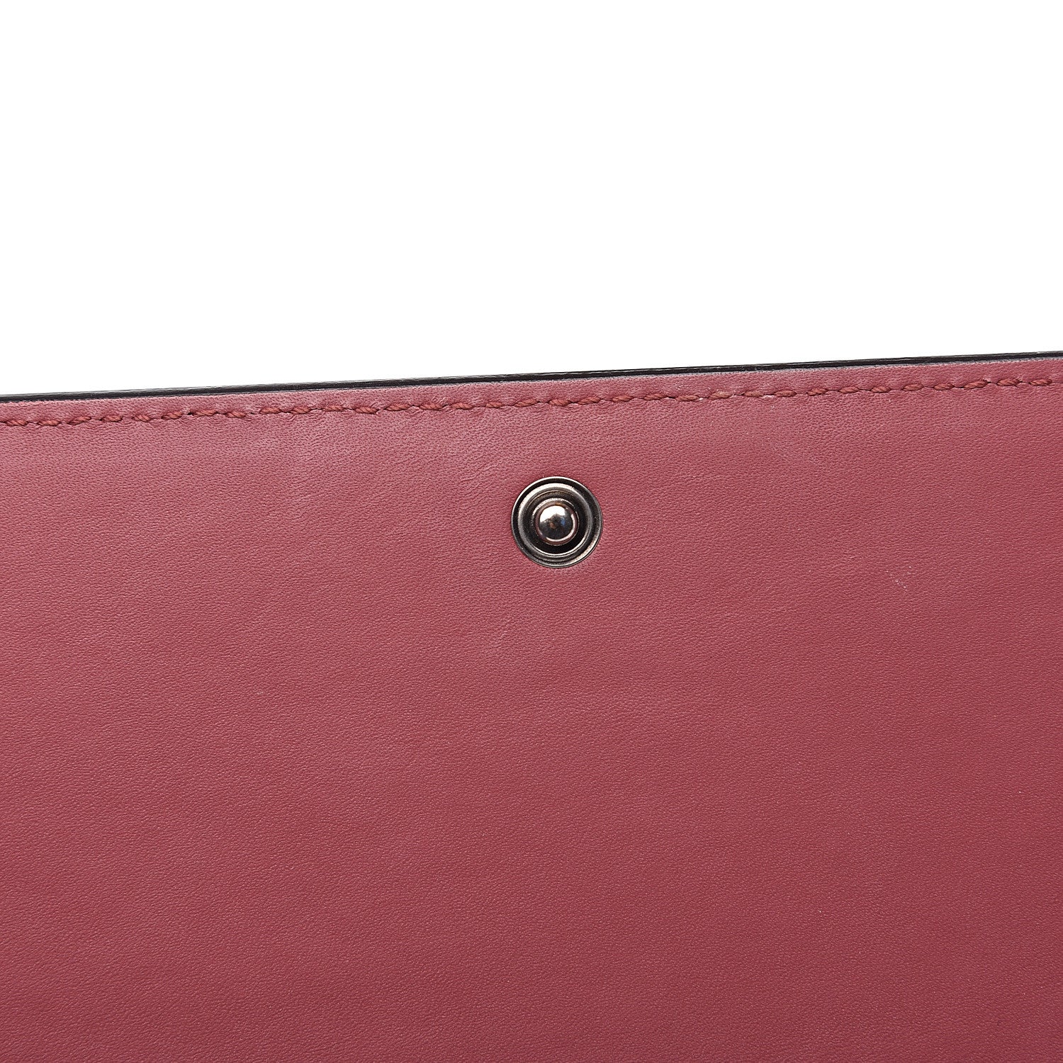 Gucci GG Supreme Monogram Blooms Chain Wallet Beige Multicolor Dry Rose 5 of 7