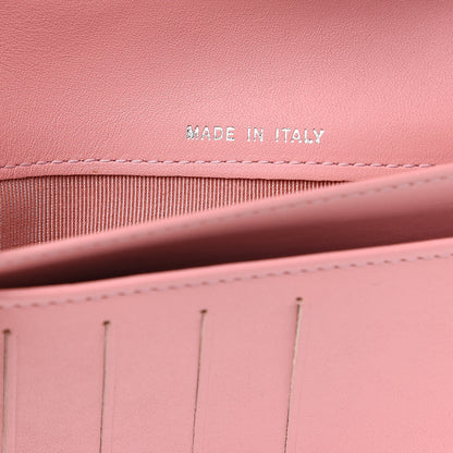 Chanel Patent Quilted Long Flap Wallet Pink 7 of 13