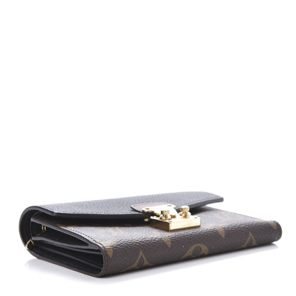 Louis Vuitton Monogram Pallas Compact Wallet NM Black 4 of 8