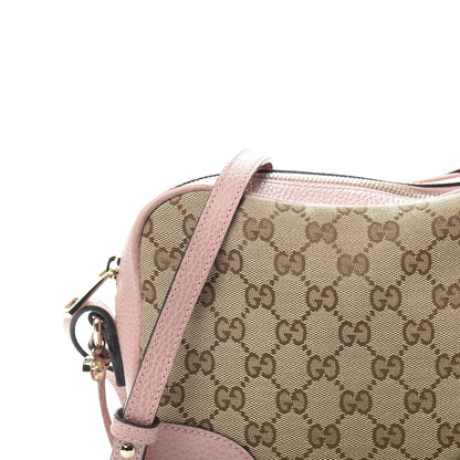 Gucci Monogram Mini Bree Messenger Bag Beige Soft Pink 11 of 11
