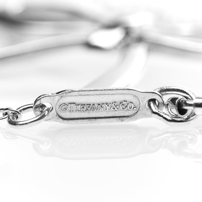 Tiffany Sterling Silver Bow Pendant Necklace 5 of 5