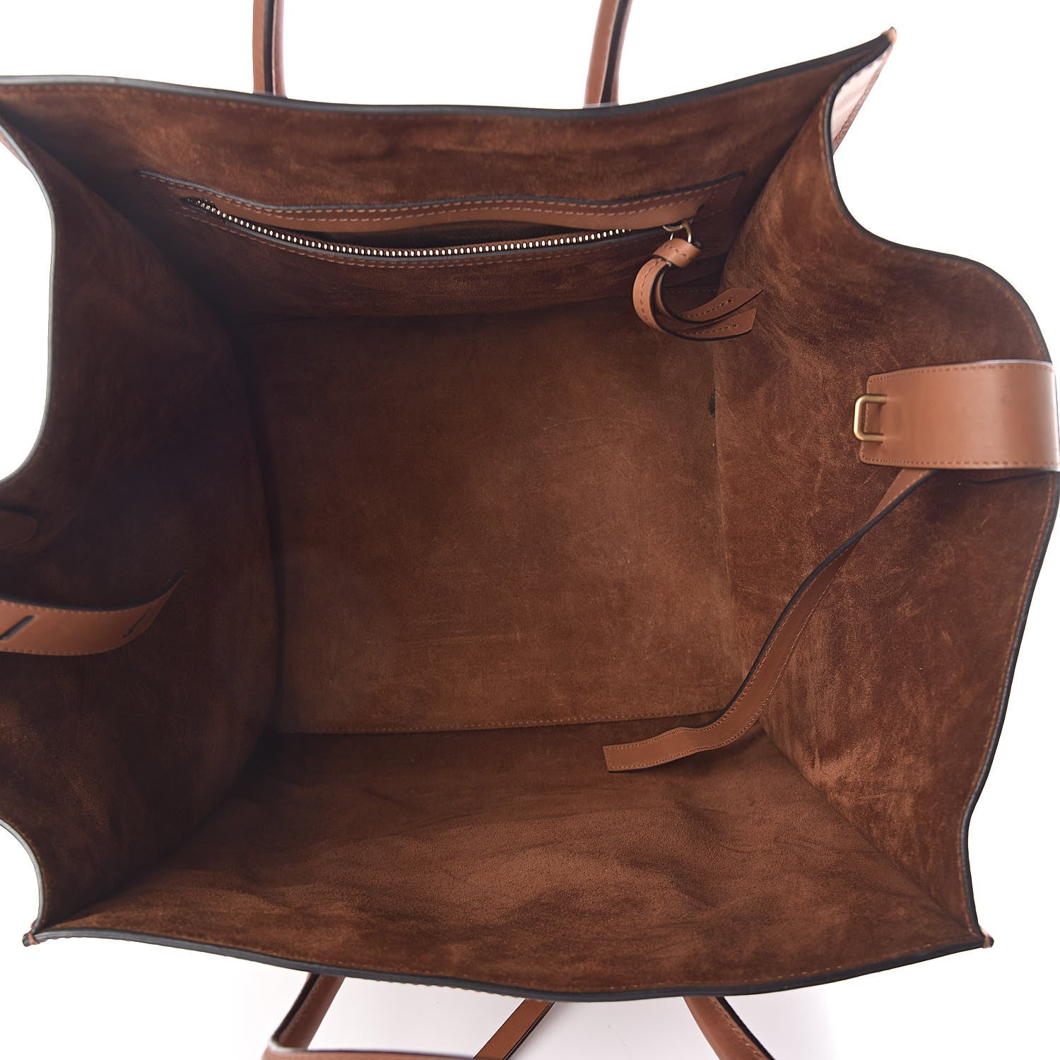 Celine Natural Calfskin Medium Phantom Luggage Tan 5 of 9