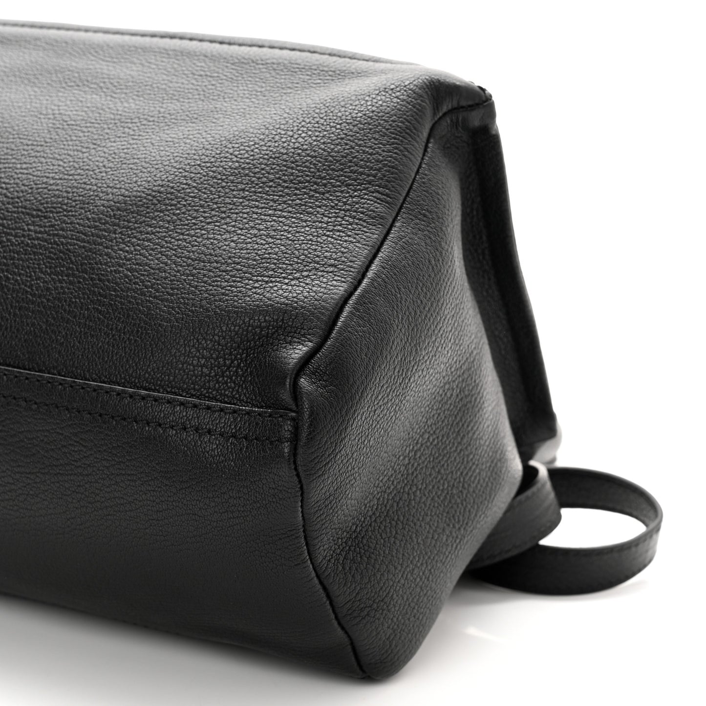 Sugar Goatskin Small Pandora Black