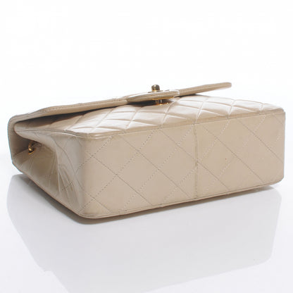 Chanel Lambskin Quilted Mini Flap Beige 4 of 11