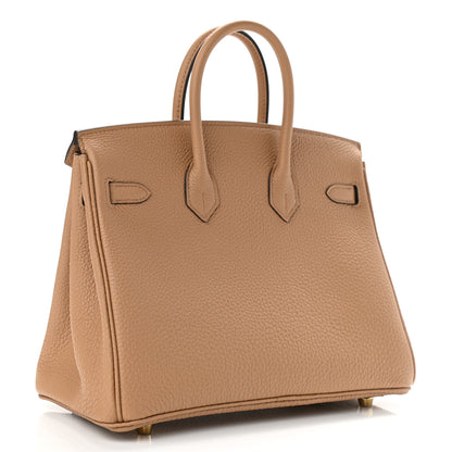 Hermes Togo Birkin 25 Chai 3 of 11