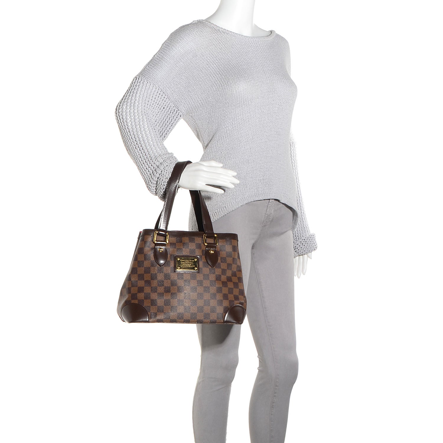 Louis Vuitton Damier Ebene Hampstead PM 2 of 7