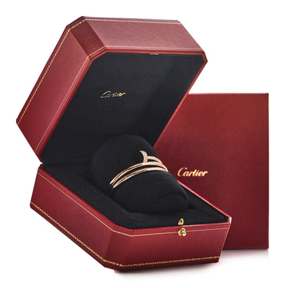 Cartier 18K Pink Gold Diamond Double Wrap Juste Un Clou Bracelet 15 4 of 4