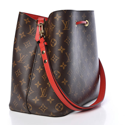 Louis Vuitton Monogram Neonoe MM Coquelicot 3 of 11