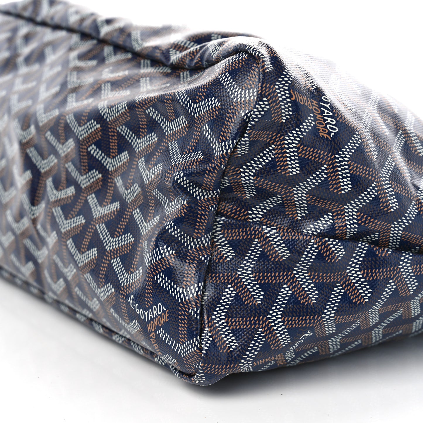 Goyardine Boheme Hobo Navy Blue