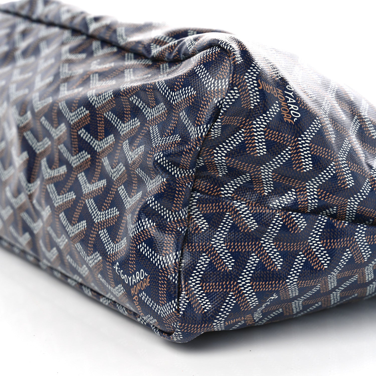 Goyard Goyardine Boheme Hobo Navy Blue 11 of 11
