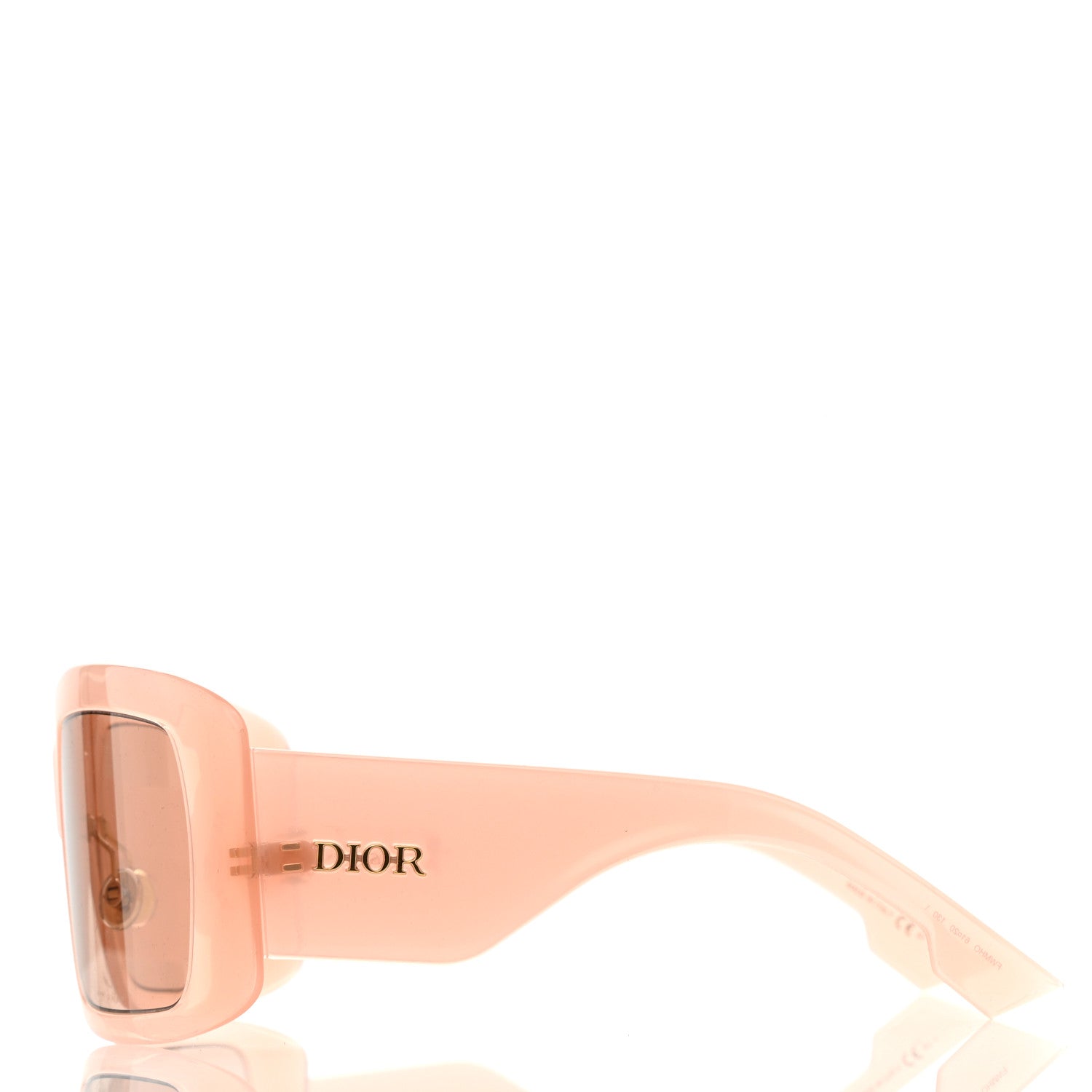 Christian Dior Acetate DiorSo Light 2 Shield Sunglasses Pink 3 of 6