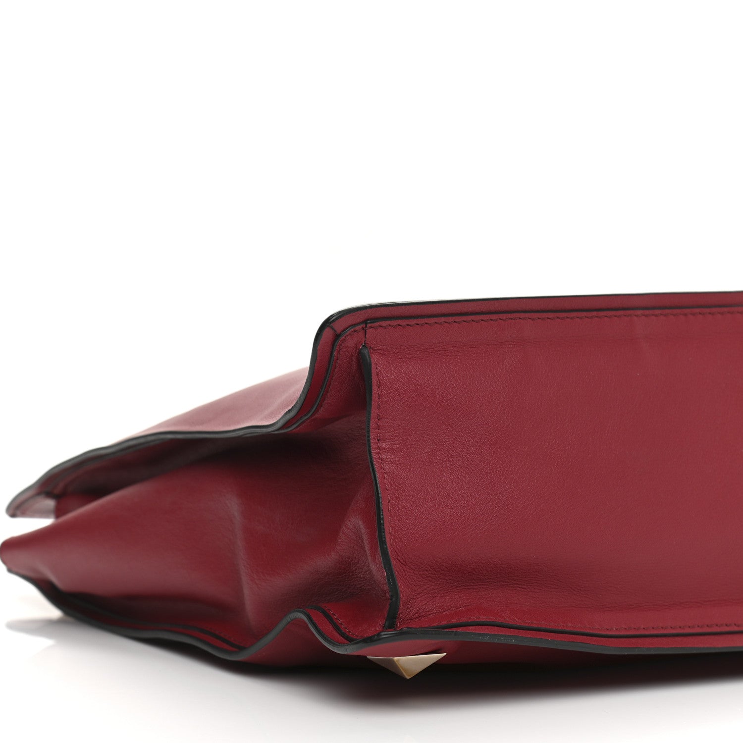 Valentino Garavani Vitello Macro Rockstud Runway Tote Scarlet 9 of 13