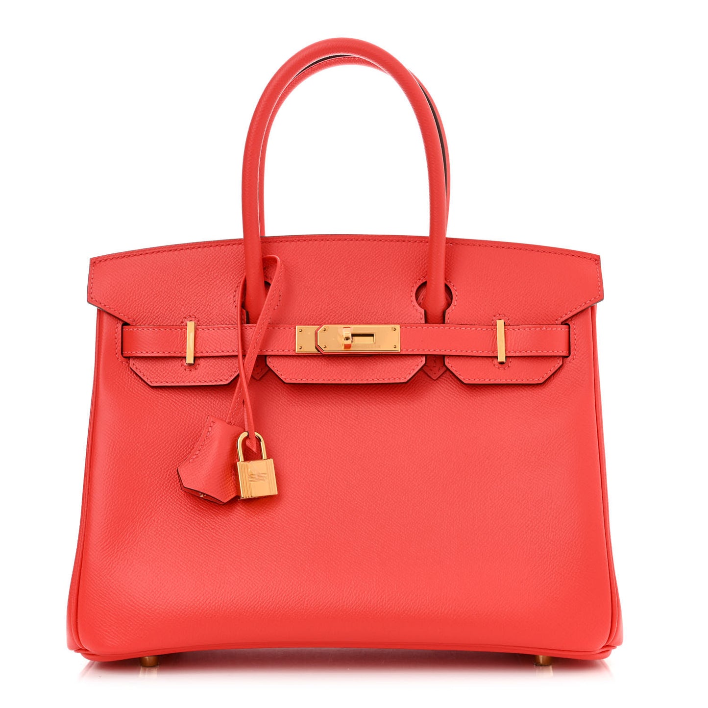 Epsom Birkin 30 Rouge Pivoine