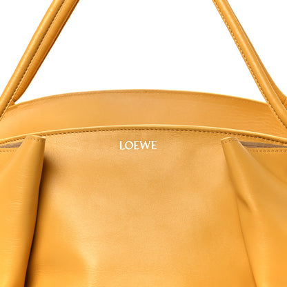 Loewe Shiny Nappa Calfskin Paseo XL Tote Yellow 8 of 11