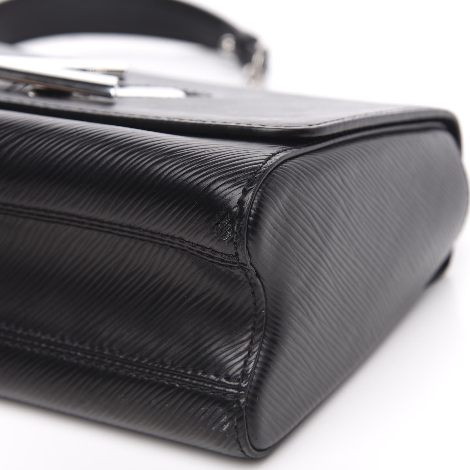 Louis Vuitton Epi Twist Shoulder Bag MM Black 8 of 11