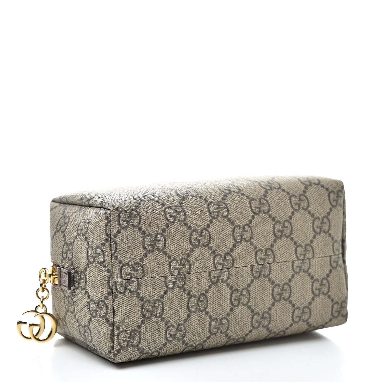 Gucci Soft GG Supreme Monogram Calfskin Medium Ophidia Cosmetic Case Beige Ebony New Acero 4 of 8
