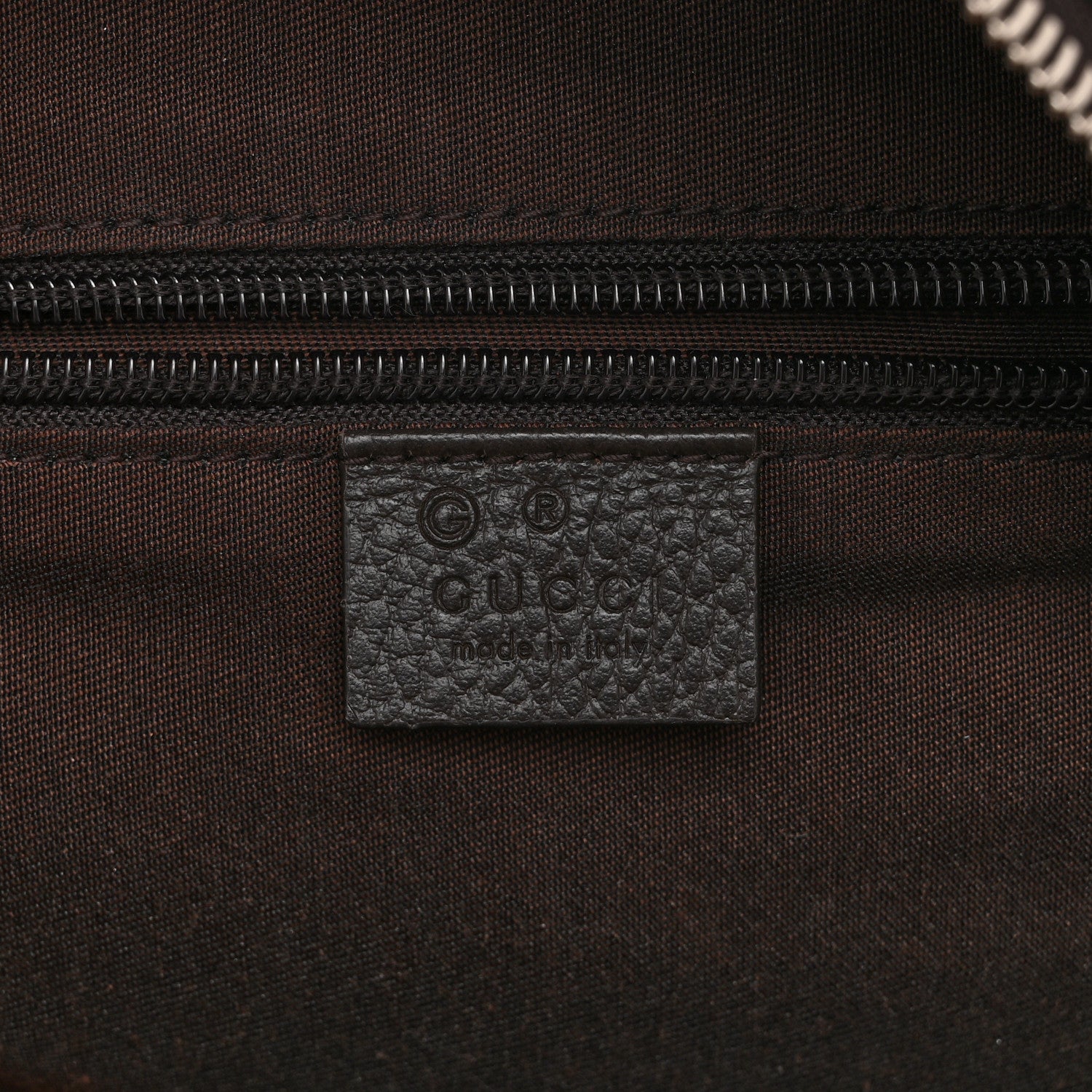 Gucci Monogram Travel Backpack Dark Brown 6 of 11
