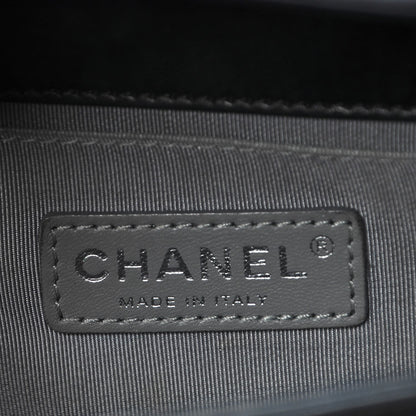 Chanel Lambskin Quilted Small Boy Flap Black 6 of 9