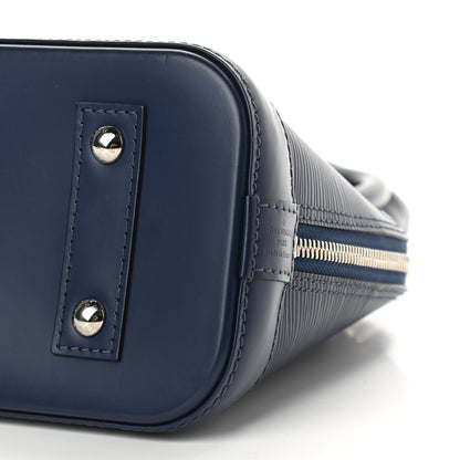 Louis Vuitton Epi Alma BB Indigo 8 of 10
