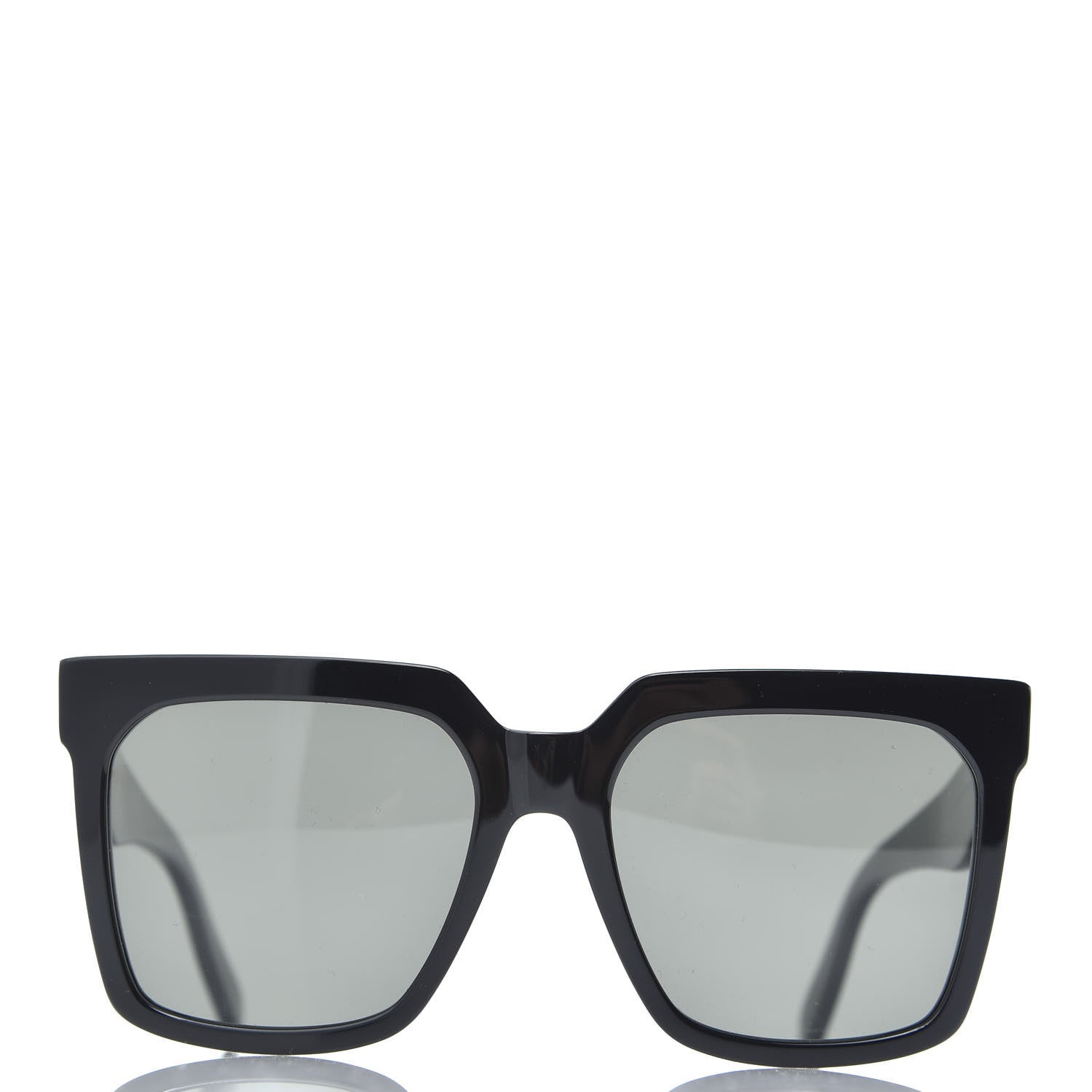 Celine Acetate Polarized Oversized Sunglasses CL4055IN Black 3 of 6