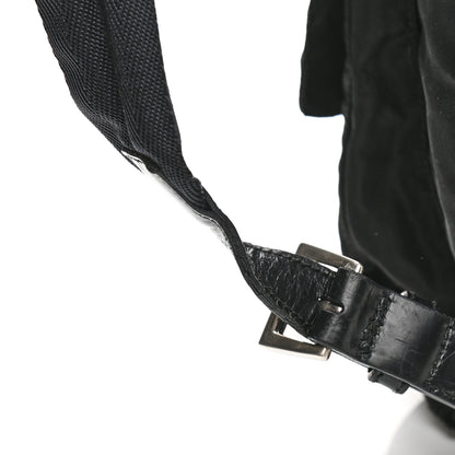 Prada Tessuto Nylon Saffiano Medium Backpack Black 20 of 20