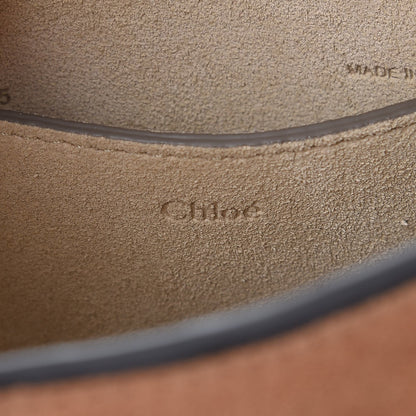 Chloe Calfskin Suede Mini Pixie Signature Belt Bag Nougat 7 of 9