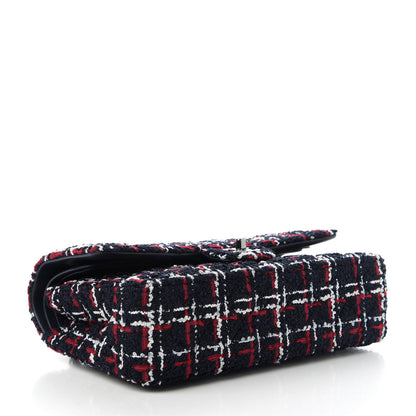 Chanel Tweed Quilted Medium Double Flap Multicolor 4 of 10