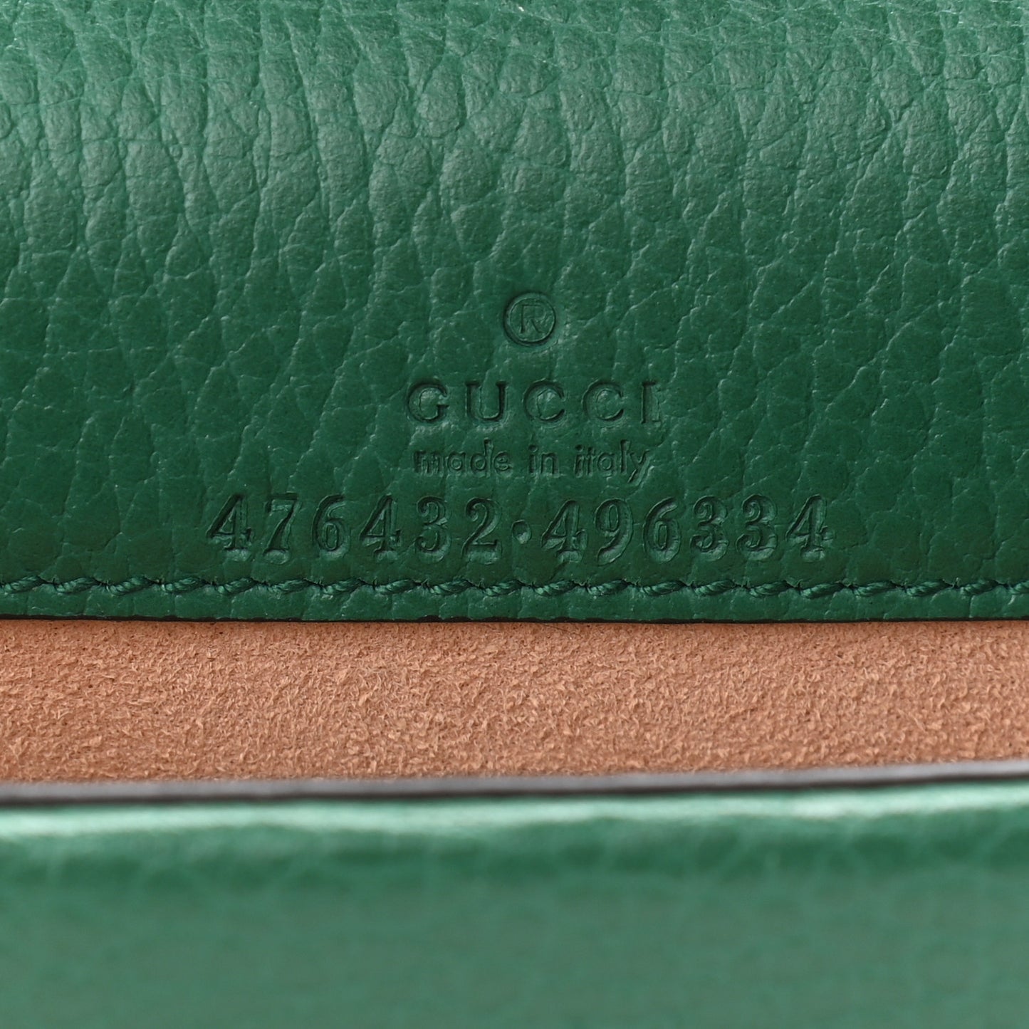 Calfskin Super Mini Dionysus Shoulder Bag Emerald