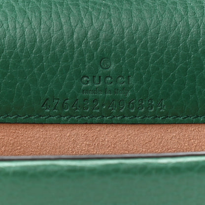 Gucci Calfskin Super Mini Dionysus Shoulder Bag Emerald 6 of 9