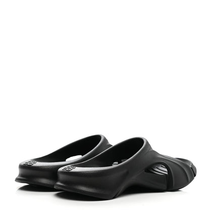 Balenciaga Rubber Womens Mold Slide Sandals 37 Black 4 of 8