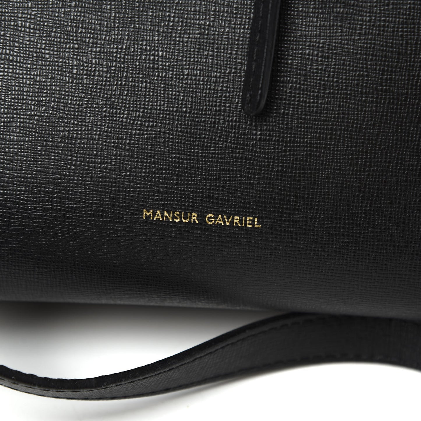 Saffiano Bucket Bag Black Flamma