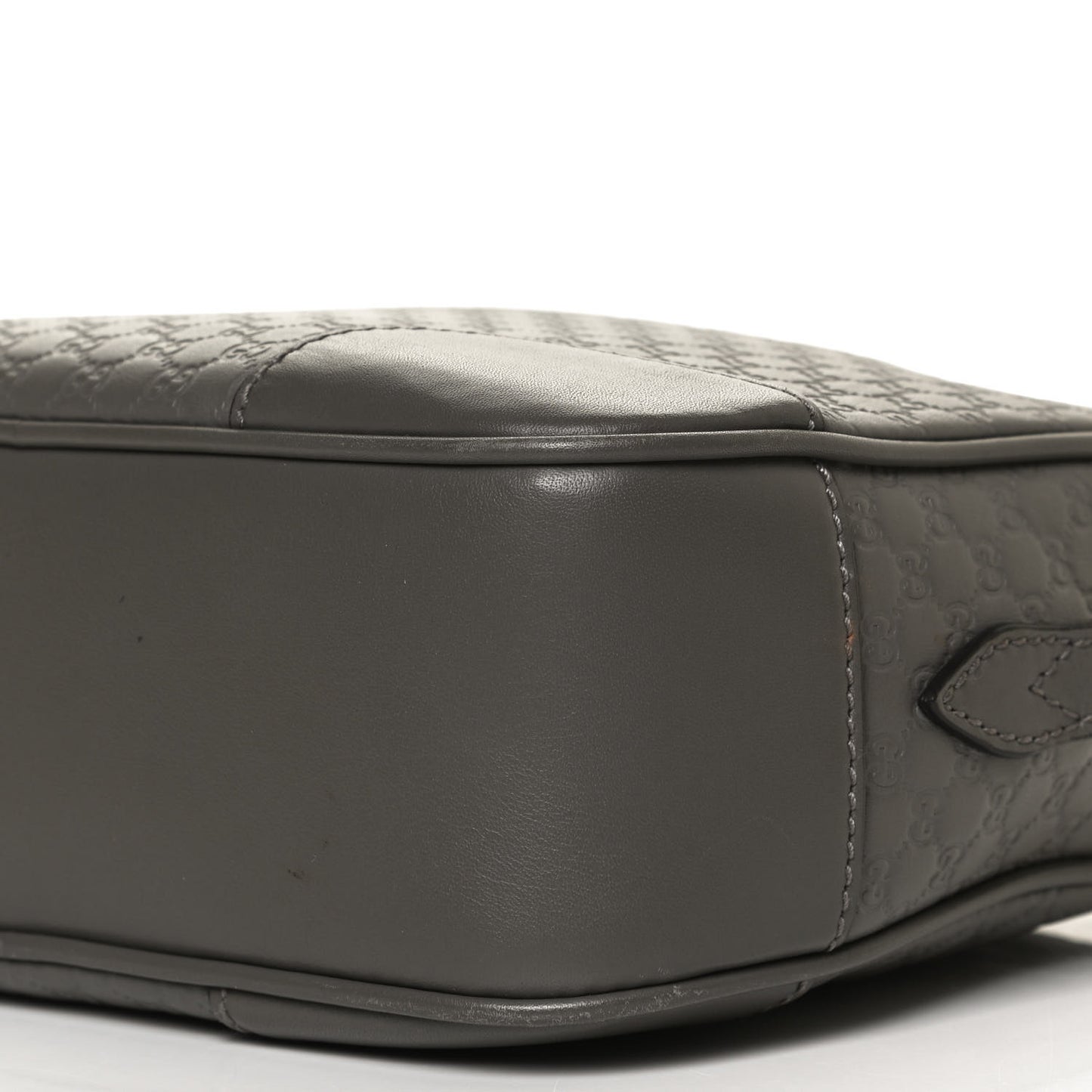 Microguccissima Mini Bree Messenger Bag Grey