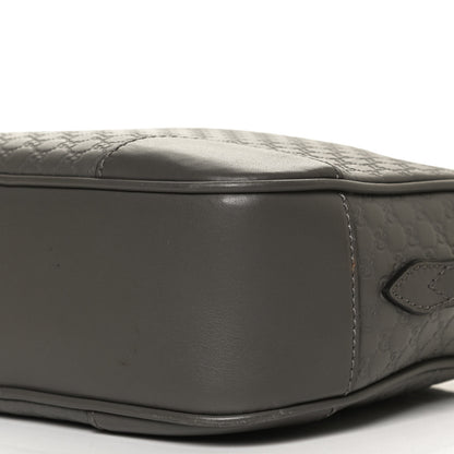 Gucci Microguccissima Mini Bree Messenger Bag Grey 11 of 11