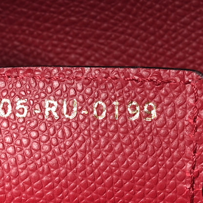 Christian Dior Grained Calfskin Saddle Bag Red 7 of 11