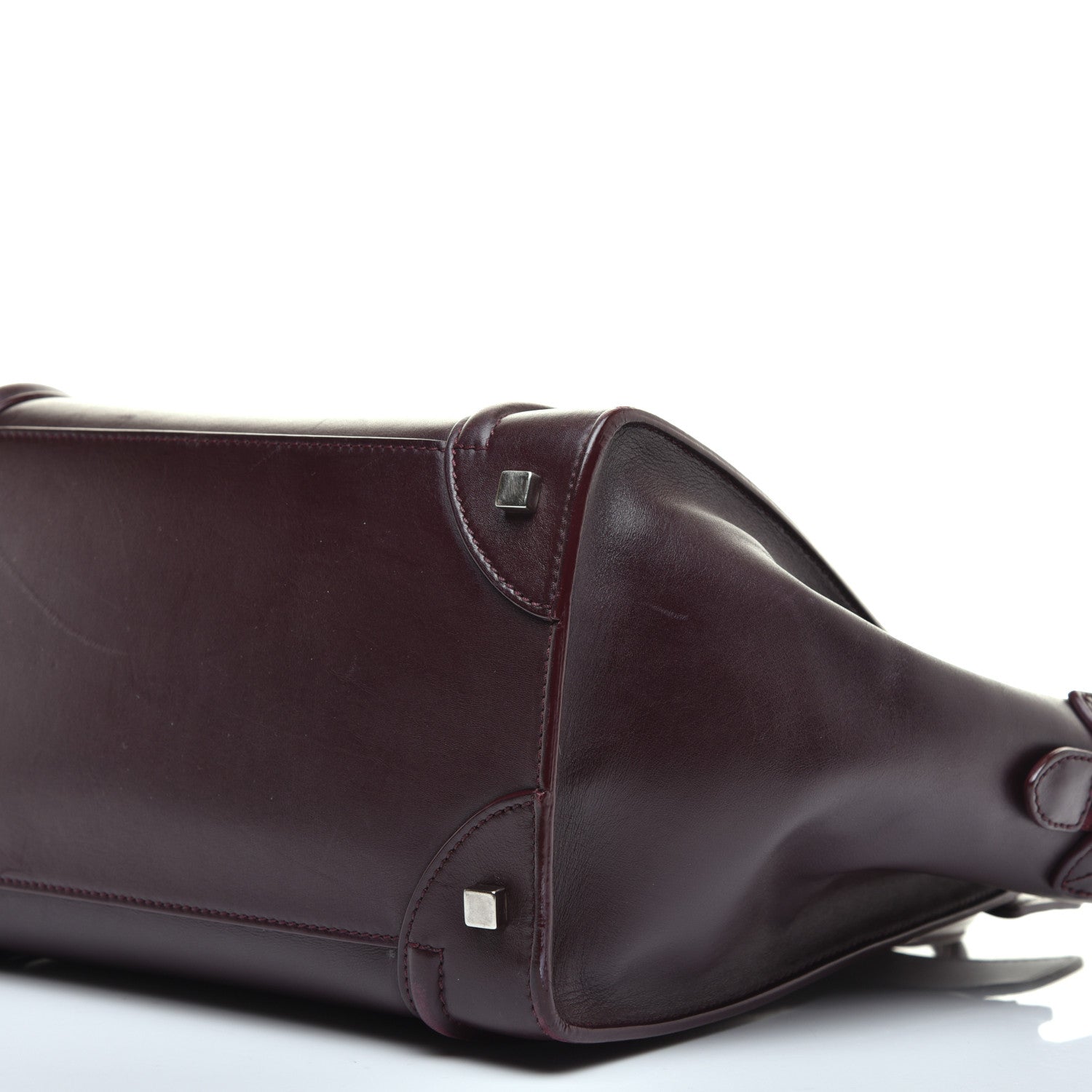 Celine Smooth Calfskin Mini Luggage Burgundy 8 of 8