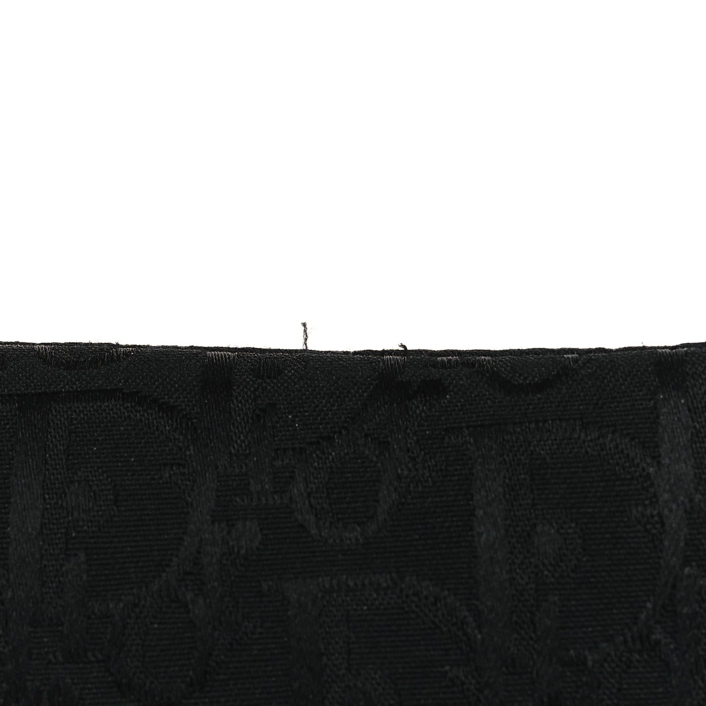 Monogram Saddle Bag Black