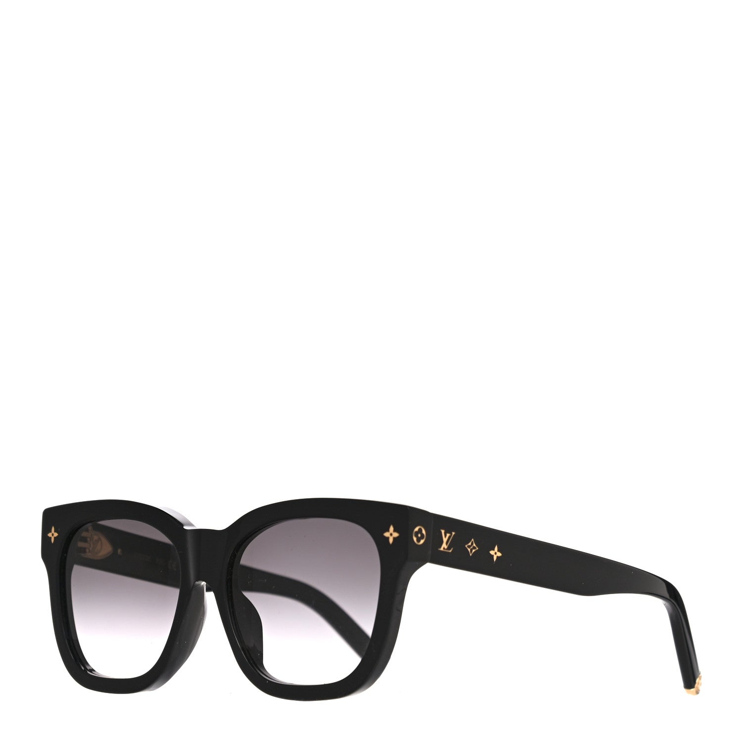 Louis Vuitton Acetate My Monogram Square Sunglasses Z1523E Black 1 of 7