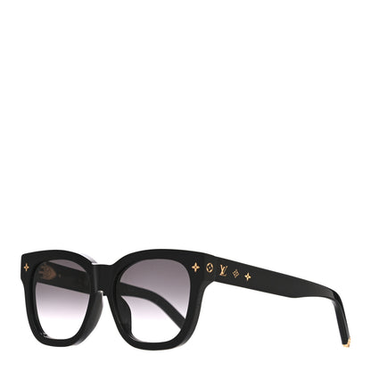 Louis Vuitton Acetate My Monogram Square Sunglasses Z1523E Black 1 of 7