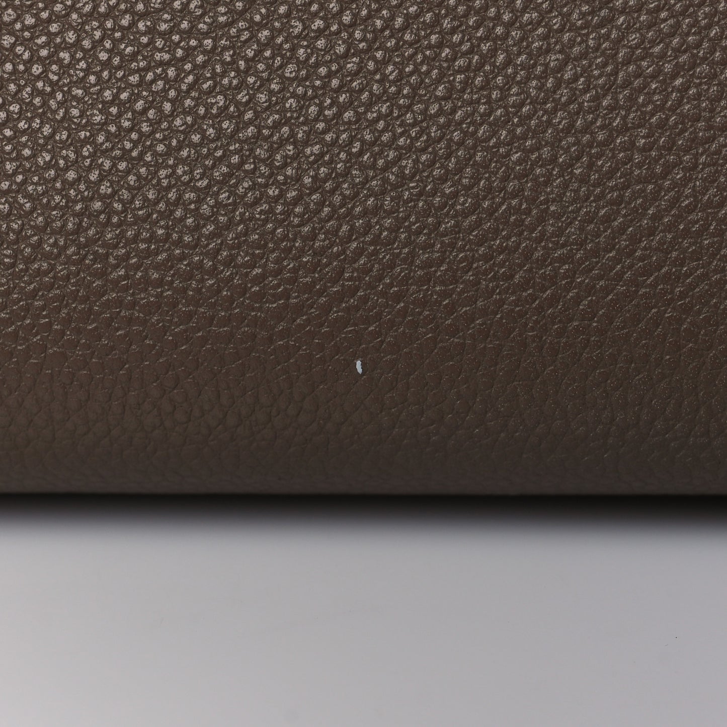 Grained Calfskin Topstich Baby Sac De Jour Taupe