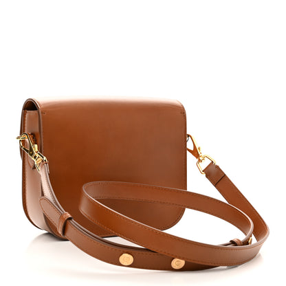 Burberry Calfskin Small Elizabeth Bag Brown 2 of 9