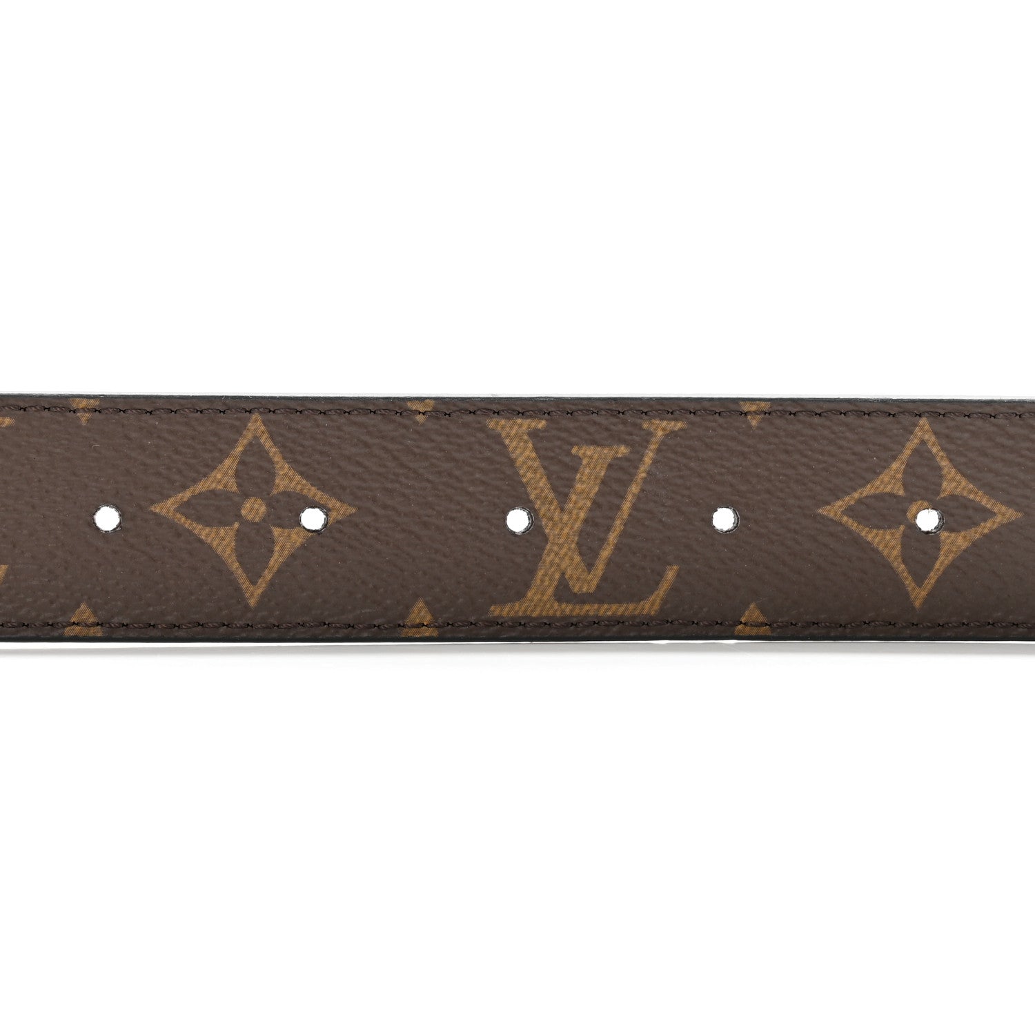 Louis Vuitton Calfskin Monogram 30mm LV Initiales Reversible Belt 90 36 Black 4 of 6