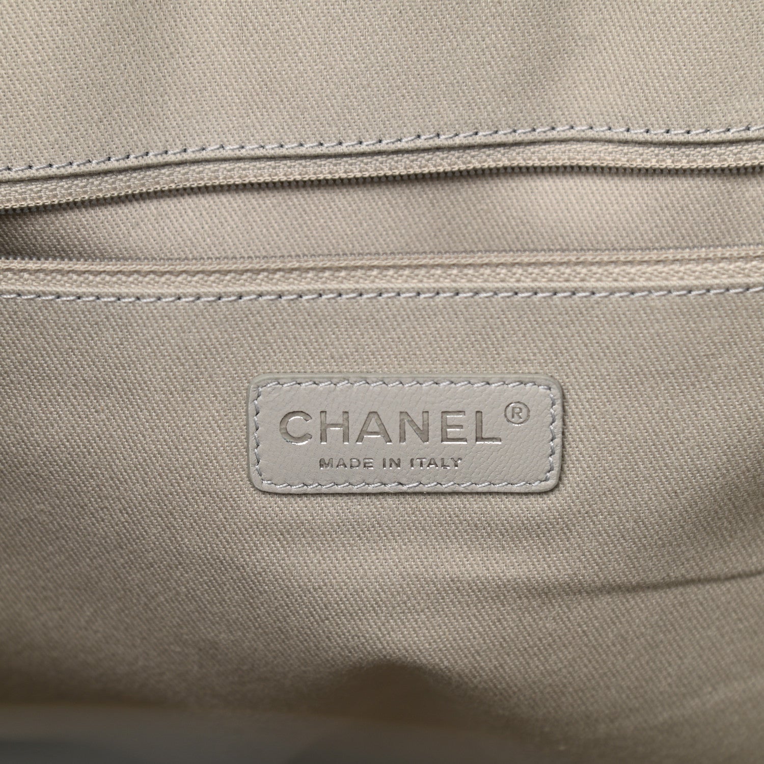 Chanel Glazed Calfskin Large Deauville Tote Black 6 of 10