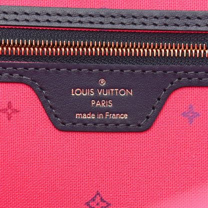 Louis Vuitton Monogram Giant Spring In The City Neverfull MM Midnight Fuchsia 6 of 11