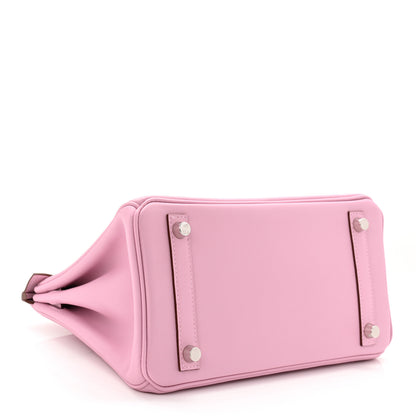 Hermes Swift Birkin 25 Mauve Sylvestre 4 of 12