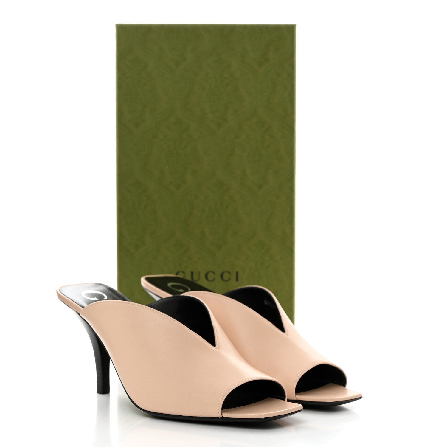 Gucci Malaga Kid Square G Slide Sandals 39 Skin Rose 9 of 9