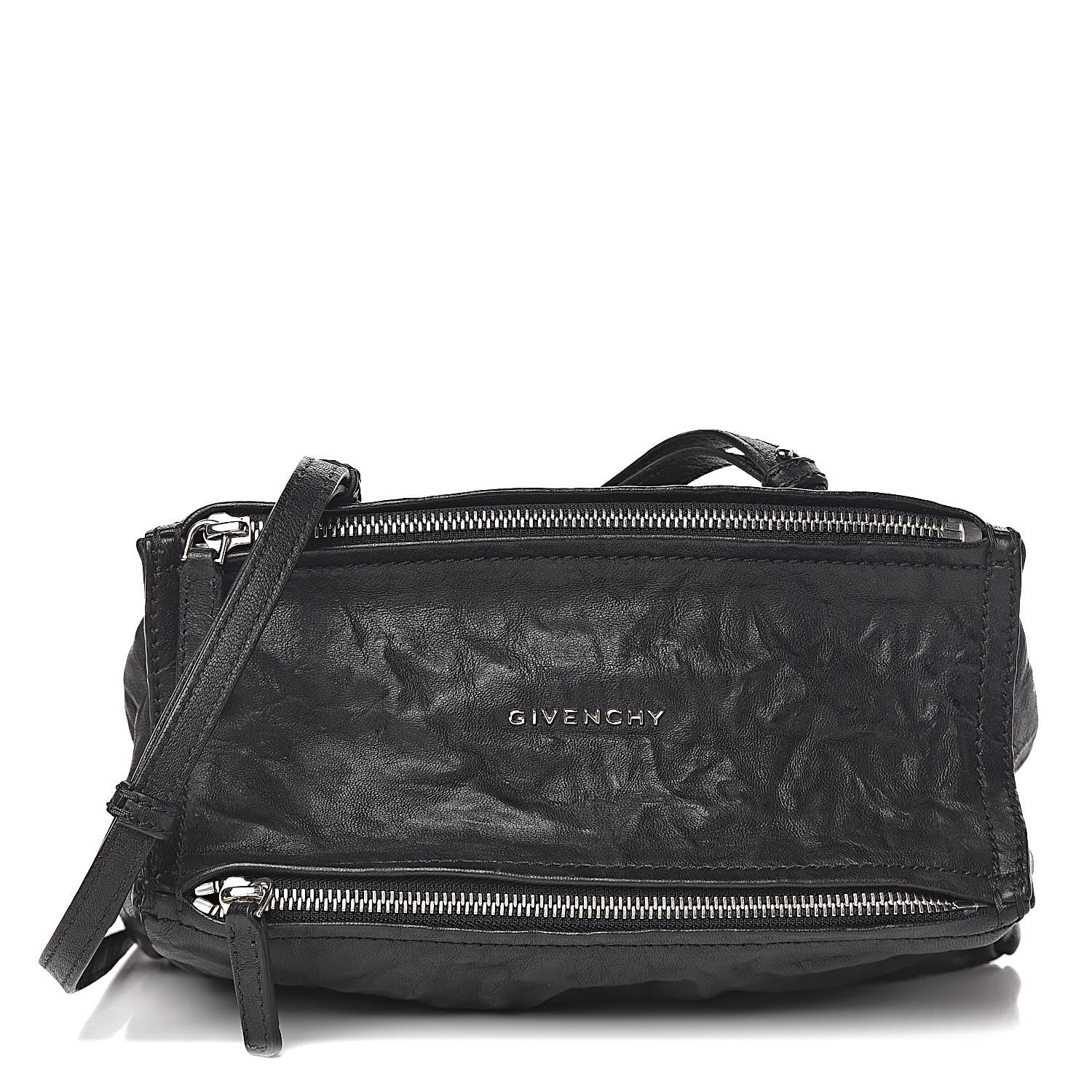 Givenchy Tumbled Sheepskin Mini Pandora Black 1 of 10