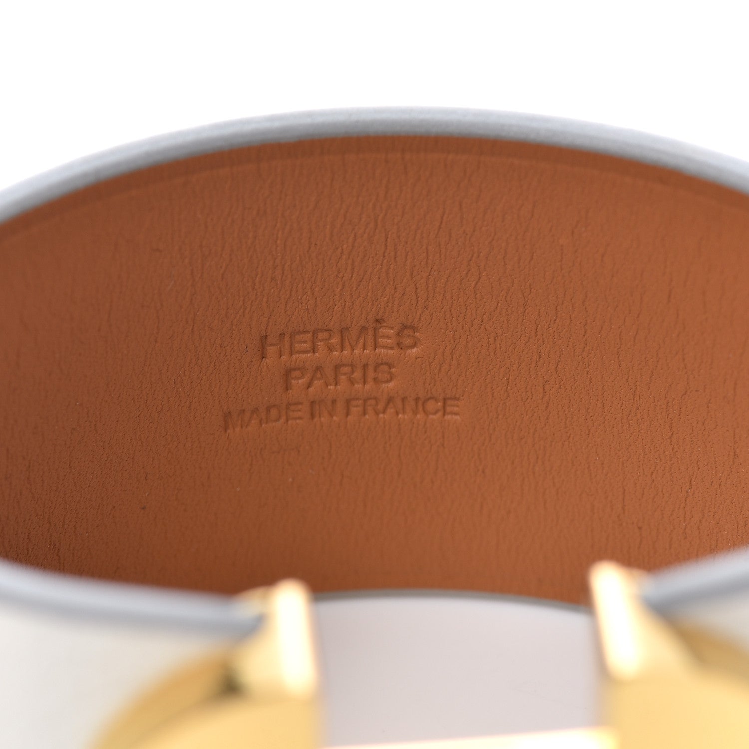 Hermes Evercolor 2002 Bracelet T2 White 4 of 6