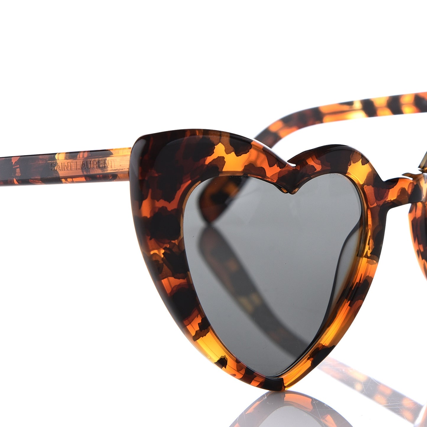 Acetate Heart Frame Loulou SL181 Sunglasses Tortoise